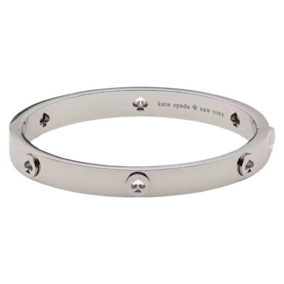 KATE SPADE • Spot The Spade Studded Bangle Bracelet - Picture 1 of 5